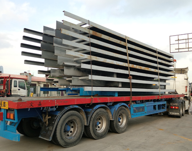  Steel transportation from Shenzhen to Sheung Shui construction site in Hong Kong